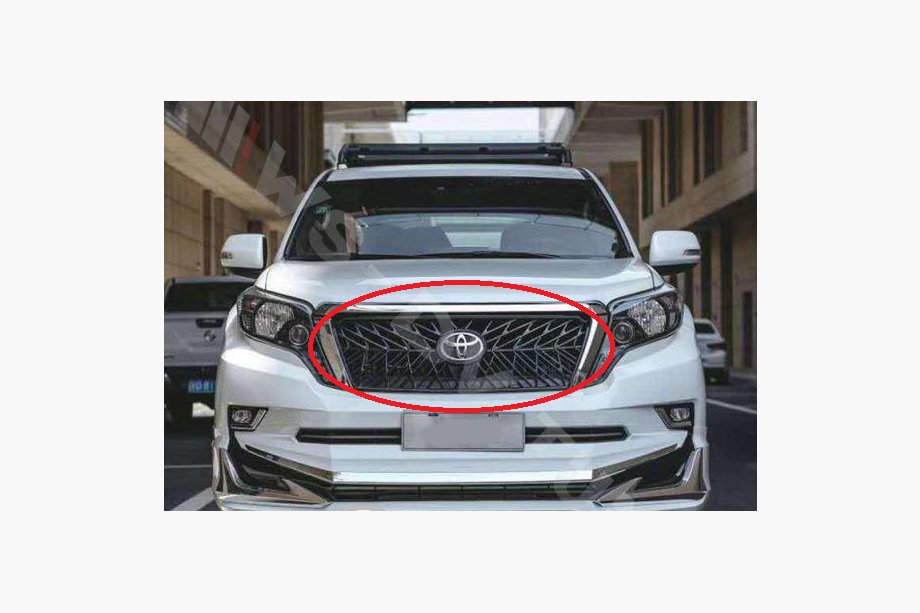 Toyota Land Cruiser Prado 150 2009–2023 Kølergrill 2013-2017 (TRD) Foto 7