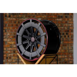 G900 smedede alufælge med carbon (R24, 4 stk.) foto 1