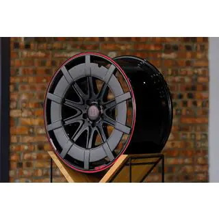 G900 smedede alufælge med carbon (R24, 4 stk.)
