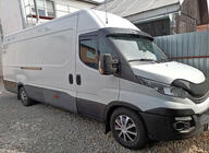Iveco Daily 2014– Forrudedeflektor V2 (blank sort, 5 mm) foto 7