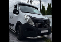 Renault Master 2011–2023 Forrudedeflektor V2 (blank sort, 5 mm) foto 6