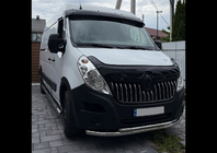 Renault Master 2011–2023 Forrudedeflektor V2 (blank sort, 5 mm) foto 7
