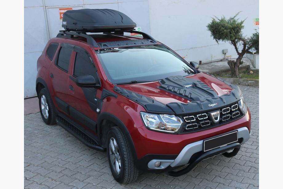 Renault Duster 2018–2024 Sæt med motorhjelmsafdækninger DRAGON (3 stk.) Image