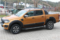 Ford Ranger 2011–2022 EuroCap dørpanel-lister (4 stk., ABS) foto 5