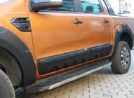 Ford Ranger 2011–2022 EuroCap dørpanel-lister (4 stk., ABS) foto 1