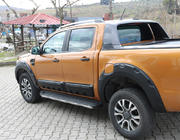 Ford Ranger 2011–2022 EuroCap dørpanel-lister (4 stk., ABS) foto 2
