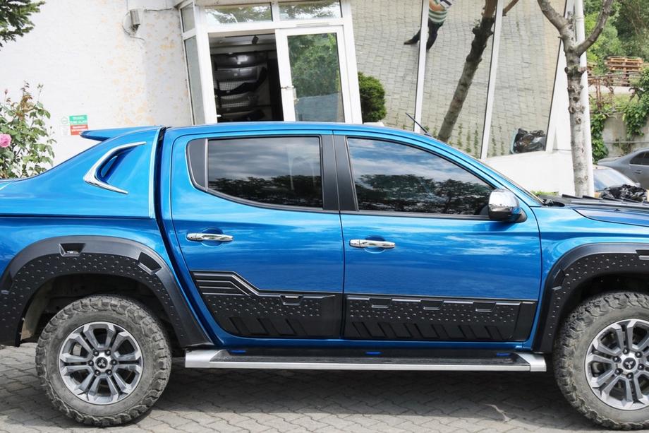 Fiat Fullback 2016– Dørlister EuroCap (6 stk., ABS) Image