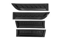 Toyota Hilux 2015– EuroCap dørpanel-lister (4 stk., ABS) foto 2