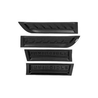 EuroCap dørpanel-lister (4 stk., ABS) Toyota Hilux 2015– foto 2