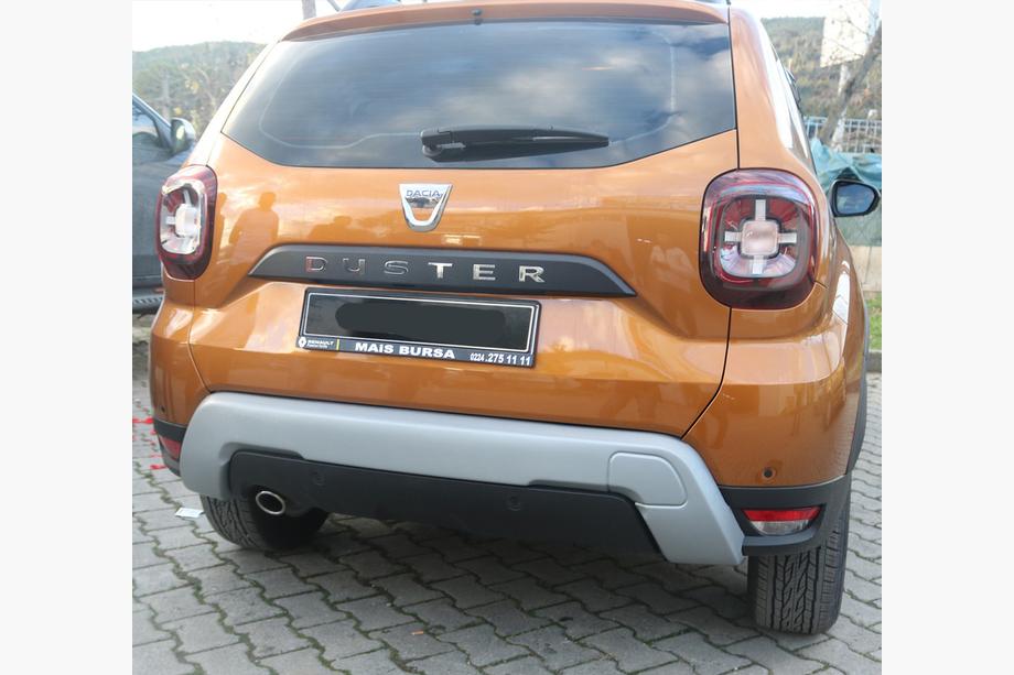 Dacia Duster 2018–2024 Bagkofanger diffuserbeklædning U-Type (ABS, grå) Image