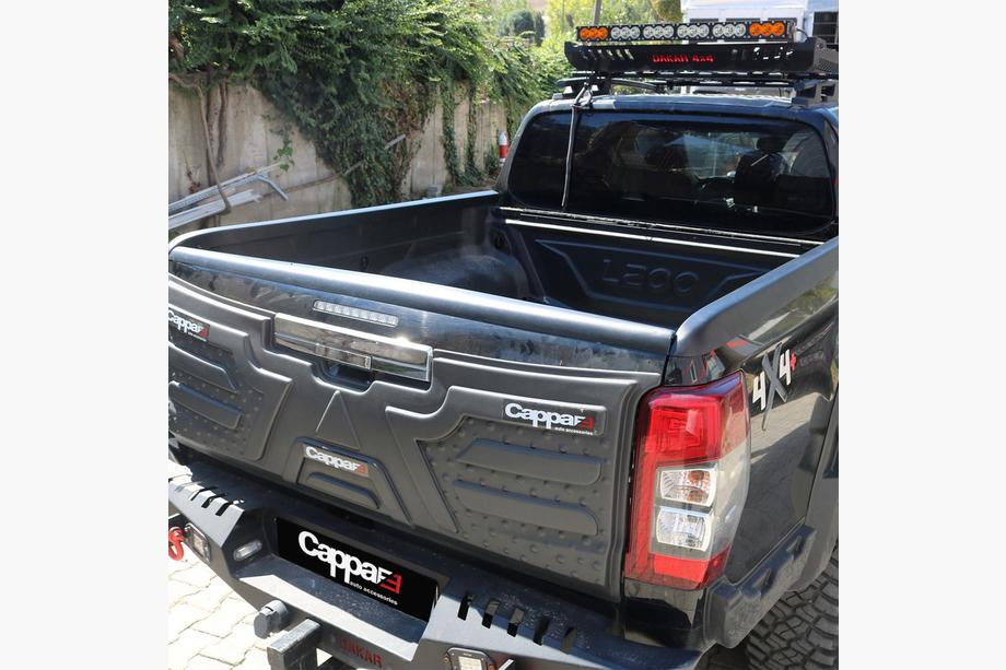 Mitsubishi L200 2015–2024 Kantbeskytter til ladkant (3 stk.) Image
