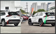 Toyota Rav 4 2019–2025 Stænklapper Premium 2022+ (lang hjulkasse, 4 stk.) foto 2