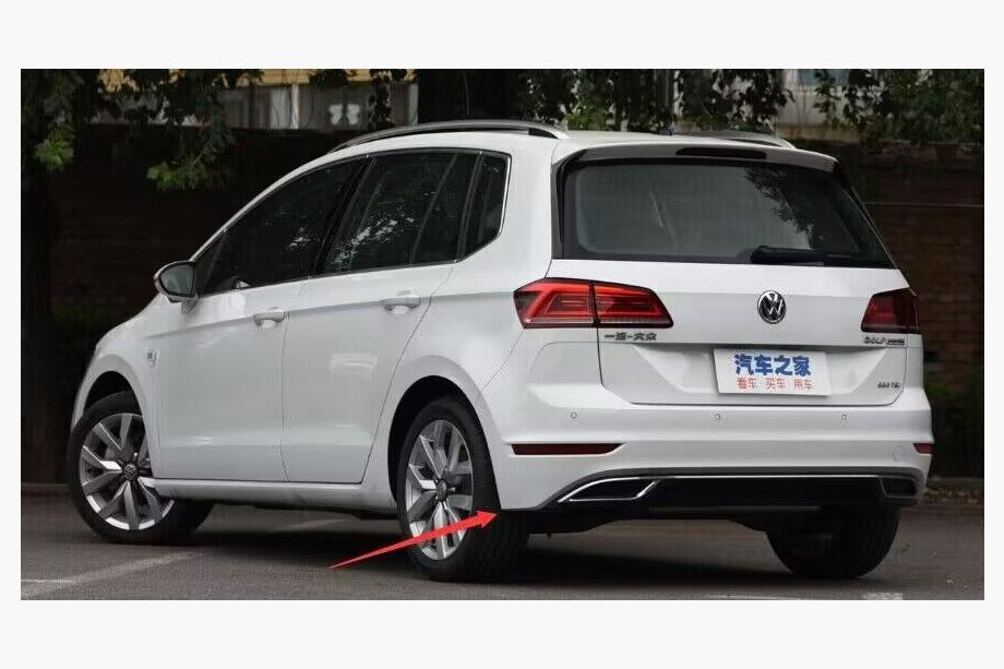 Volkswagen Golf Sportsvan 2014–2020 Premium stænklapper 2017-2020 (4 stk.) Foto 3