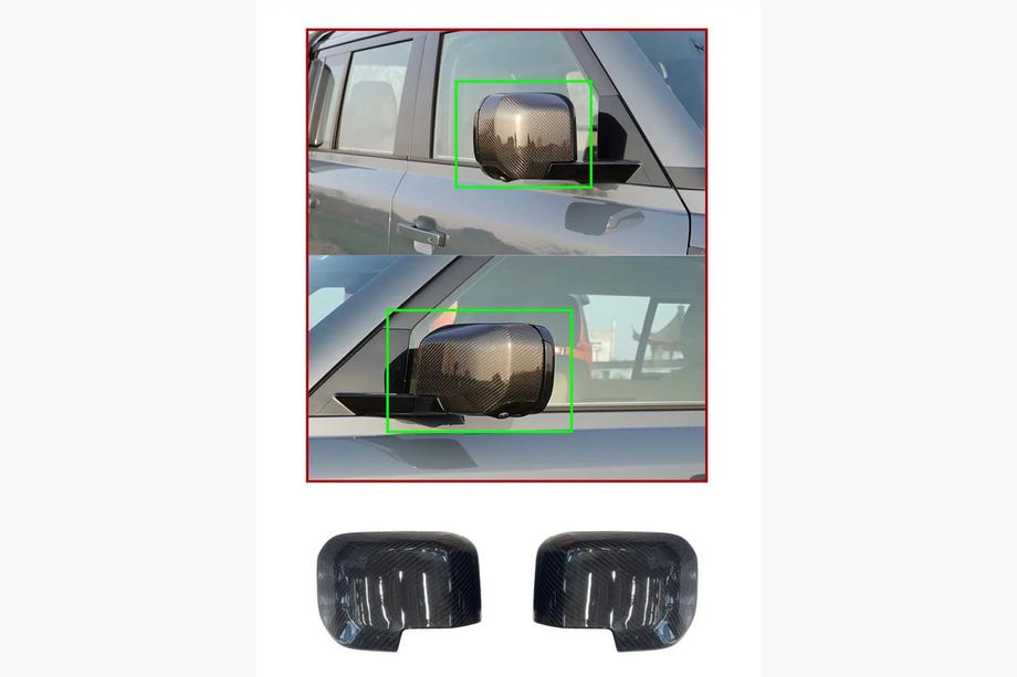 Land Rover Defender 2019– Kulstof-spejlkåber Image