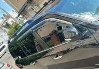 Lexus LX570/450d 2008–2022 Vindafvisere med kromliste (4 stk., Niken) foto 3