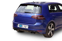Volkswagen Golf 7/E-Golf 2012–2020 Spoiler Meliset HB (4 stk., ABS-plast) foto 1