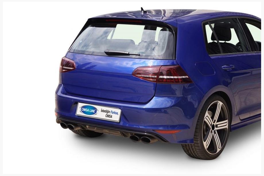 Volkswagen Golf 7/E-Golf 2012–2020 Spoiler Meliset HB (4 stk., ABS-plast) Image