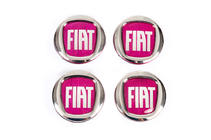 Fiat Navkapsler til fælge V2 49/42,5 mm røde (sæt 4 stk., 0735448759) foto 4