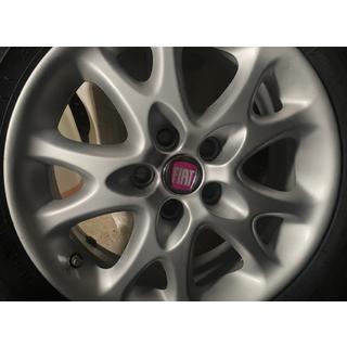 Navkapsler til fælge V2 49/42,5 mm røde (sæt 4 stk., 0735448759) foto 1