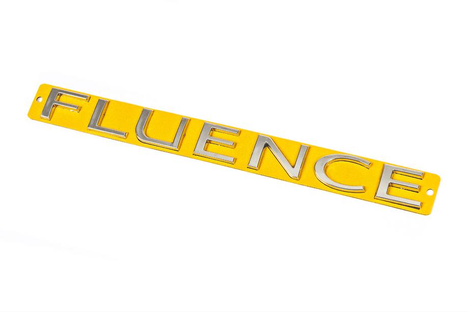 Renault Fluence 2009–2016 Modelbetegnelse emblem Fluence 908890019R Image