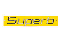 Skoda Superb 2009–2015 Modelbetegnelse Superb 2009-2013 (170 x 30 mm) foto 2