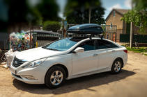 Hyundai Sonata YF 2010–2014 Tagbøjler til glat tag (2 stk, Asaf V4) foto 8