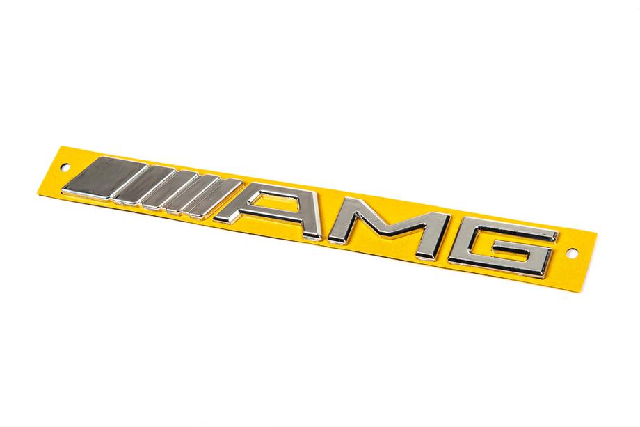 Mercedes-Benz AMG emblem (20 cm, ABS, krom) Image