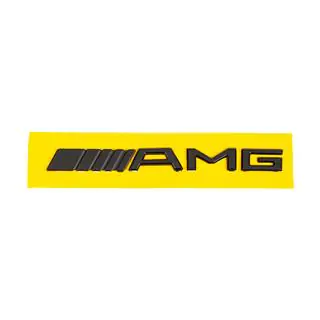 AMG emblem (20 cm, ABS, sort) foto 2