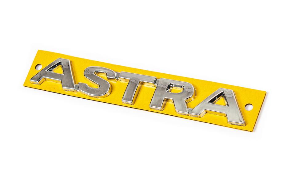 Opel Astra G Classic 1998–2012 Astra tekstemblem (133 x 18 mm) Image