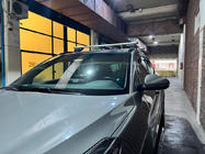 Hyundai Tucson TL 2016–2021 Låsbare tværstænger til integrerede tagrælinger Wizard V2 (2 stk.) 125 cm, grå foto 3