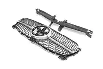 Mercedes GLE Coupé C167 2019– Frontgrill Diamond Silver (til Base 2019-2023) foto 3