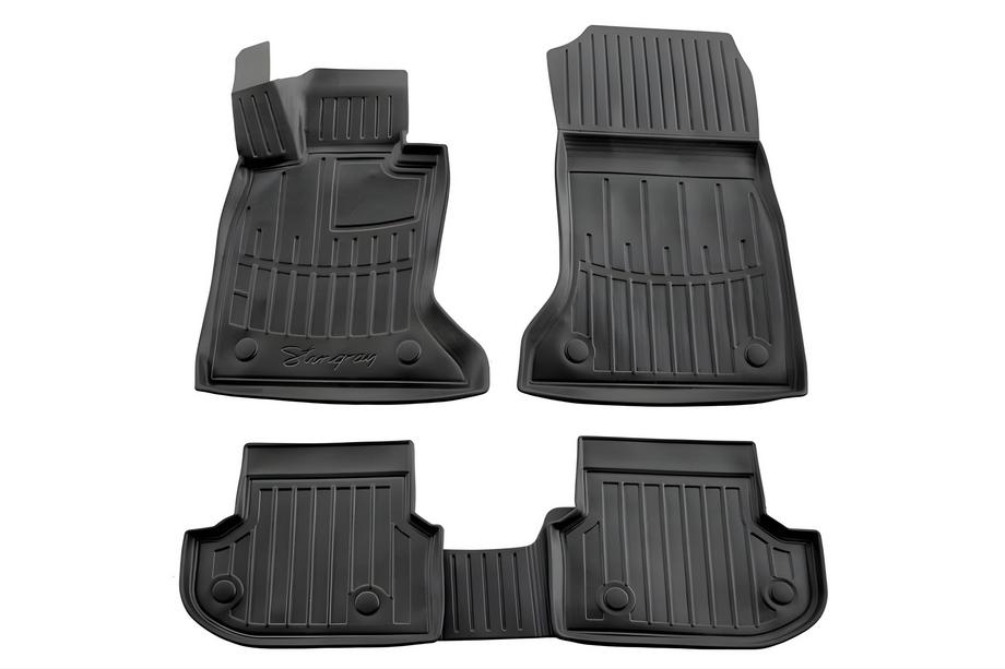 BMW 5-serie F10/F11 2010–2016 Stingray 3D bilmåtter (2013-2016, 5 stk., polyurethan) Image