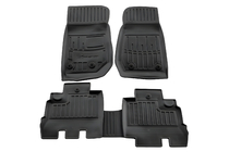 Jeep Wrangler 2007–2017 Stingray 3D gulvmåtter (5D, 5 stk., polyurethan) foto 1
