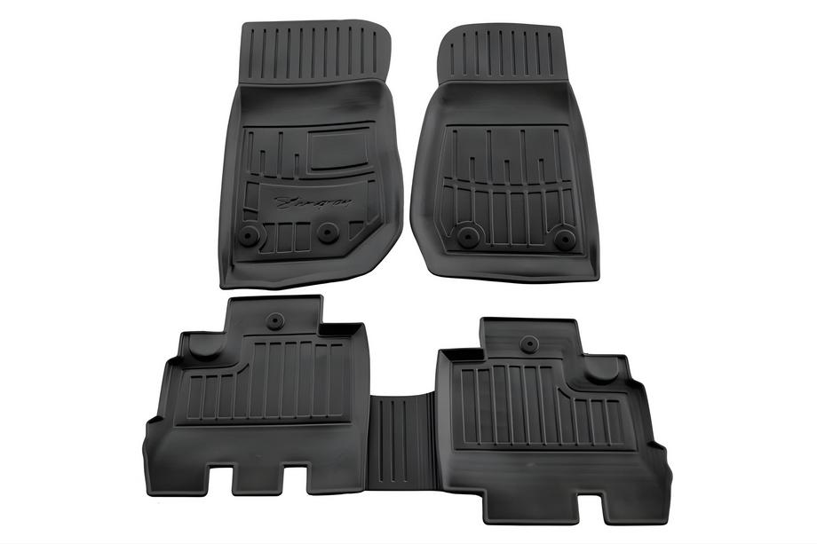 Jeep Wrangler 2007–2017 Stingray 3D gulvmåtter (5D, 5 stk., polyurethan) Image