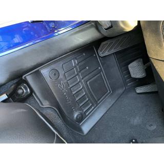 Stingray 3D gulvmåtter (5D, 5 stk., polyurethan) Jeep Wrangler 2018– foto 2
