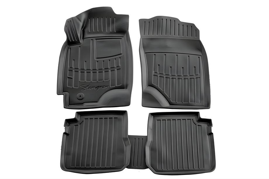 Mitsubishi Outlander 2001–2006 Stingray 3D gulvmåtter (2003-2006, 5 stk., polyurethan) Image