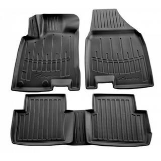 Stingray 3D gulvmåtter (til +2, sæt 5 stk., polyuretan) Nissan Qashqai 2007–2010
