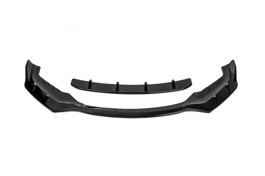 BMW 5-serie G30/G31 2017–2023 NEDSAT! Frontlæbe 1234 Upgrade (sort) Image