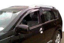 Peugeot 4007 2007–2013 Vindafvisere til sideruder (4 stk., HIC) foto 6