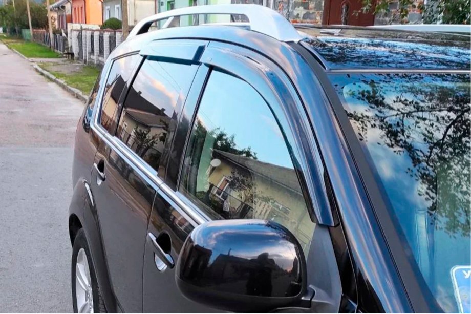 Peugeot 4007 2007–2013 Vindafvisere til sideruder (4 stk., HIC) Image