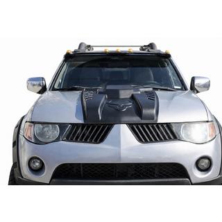 Motorhjelmsliste V2 (ABS) Mitsubishi L200 2006–2015 foto 2