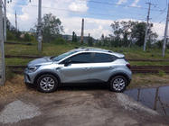 Renault Captur 2013–2019 Tagrælinger Skyport (mat grå) foto 1
