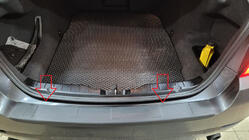 BMW 5-serie F10/F11 2010–2016 Bagkofanger diffuser Esa (Sedan, ABS) foto 1