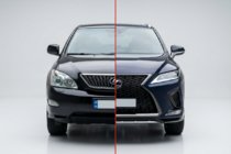 Lexus RX 2003–2009 Facelift-kit til 2021 (kofanger, forlygter, baglygter) foto 1