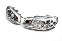 Volkswagen Golf 6 2008–2014 Forlygter Silver (2 stk., LED) foto 1