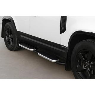 Sidetrin OEM Silver (til 110/130, 2 stk)