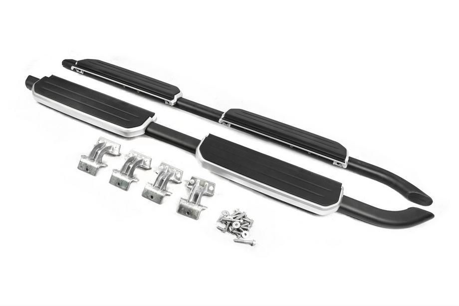 Land Rover Defender 2019– Sidetrin OEM Silver (til 110/130, 2 stk) Foto 4