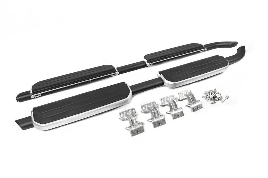 Land Rover Defender 2019– Sidetrin OEM Silver (til 110/130, 2 stk) Foto 2
