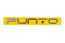 Fiat Punto Grande/EVO 2006–2018 Punto bagmærke til EVO (rød prik, 2037a) foto 1