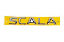 Skoda Scala 2018– Scala tekst emblem foto 1